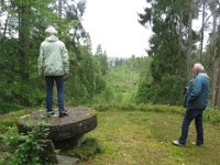 Udsigt ved naturstien ved herregården Tagel